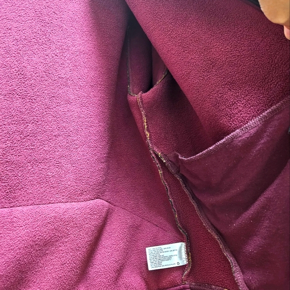 JOYLAB Multi-color Tie Dye Effect Full Zip-up Fleece Hooded Women's Jcket Medium - Picture 8 of 11